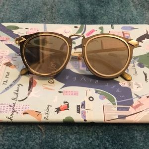 Karen Walker Gold Sunglasses